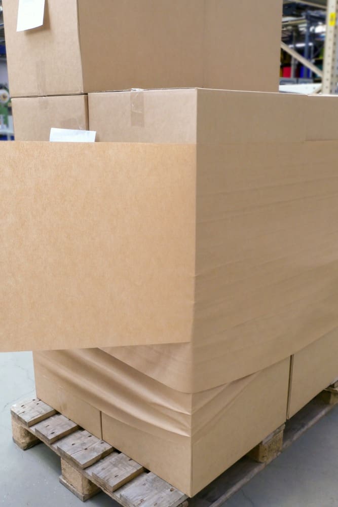 Paper pallet wrap