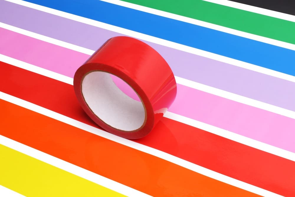 Coloured tape