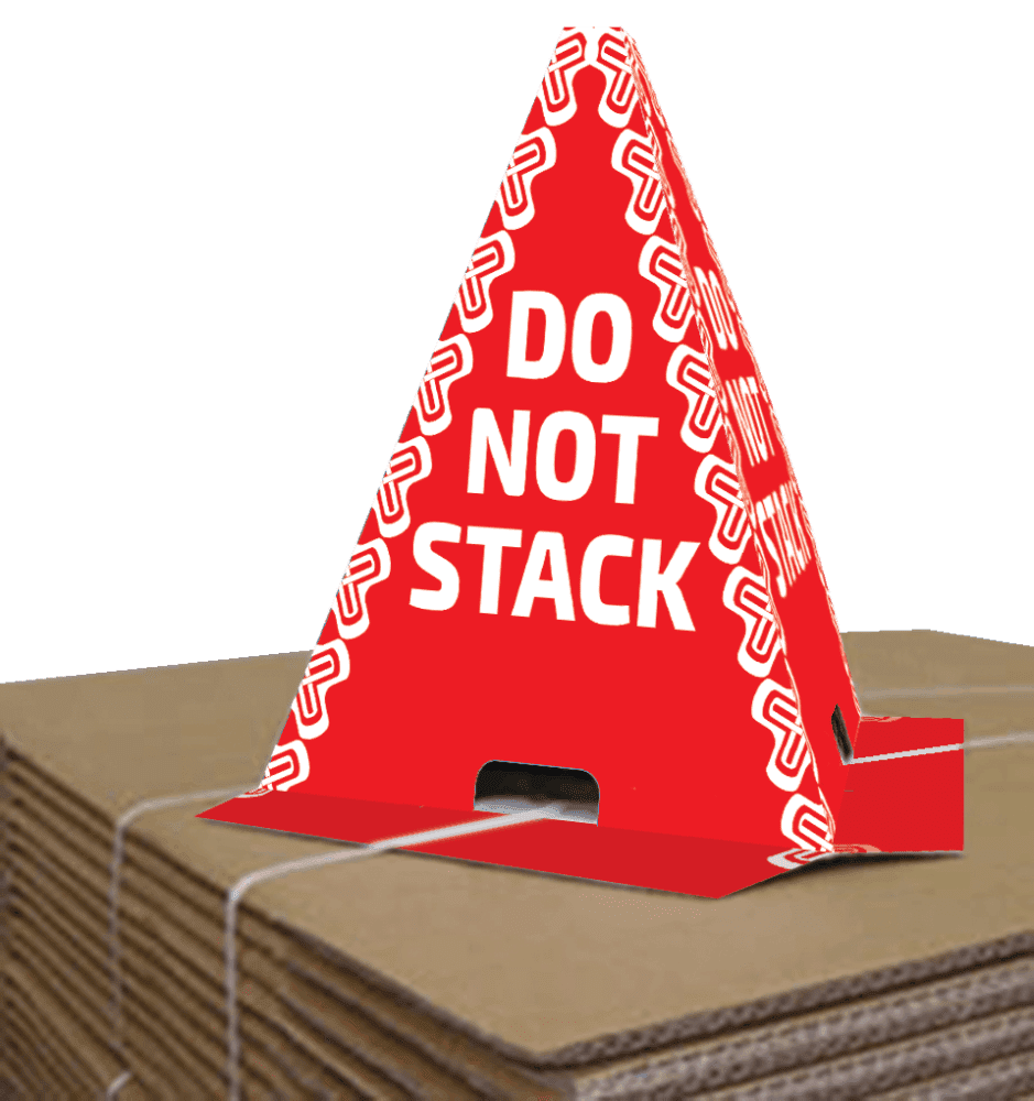 Do not stack cones